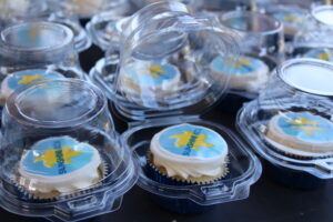 Sunshine Kids cupcakes at the event