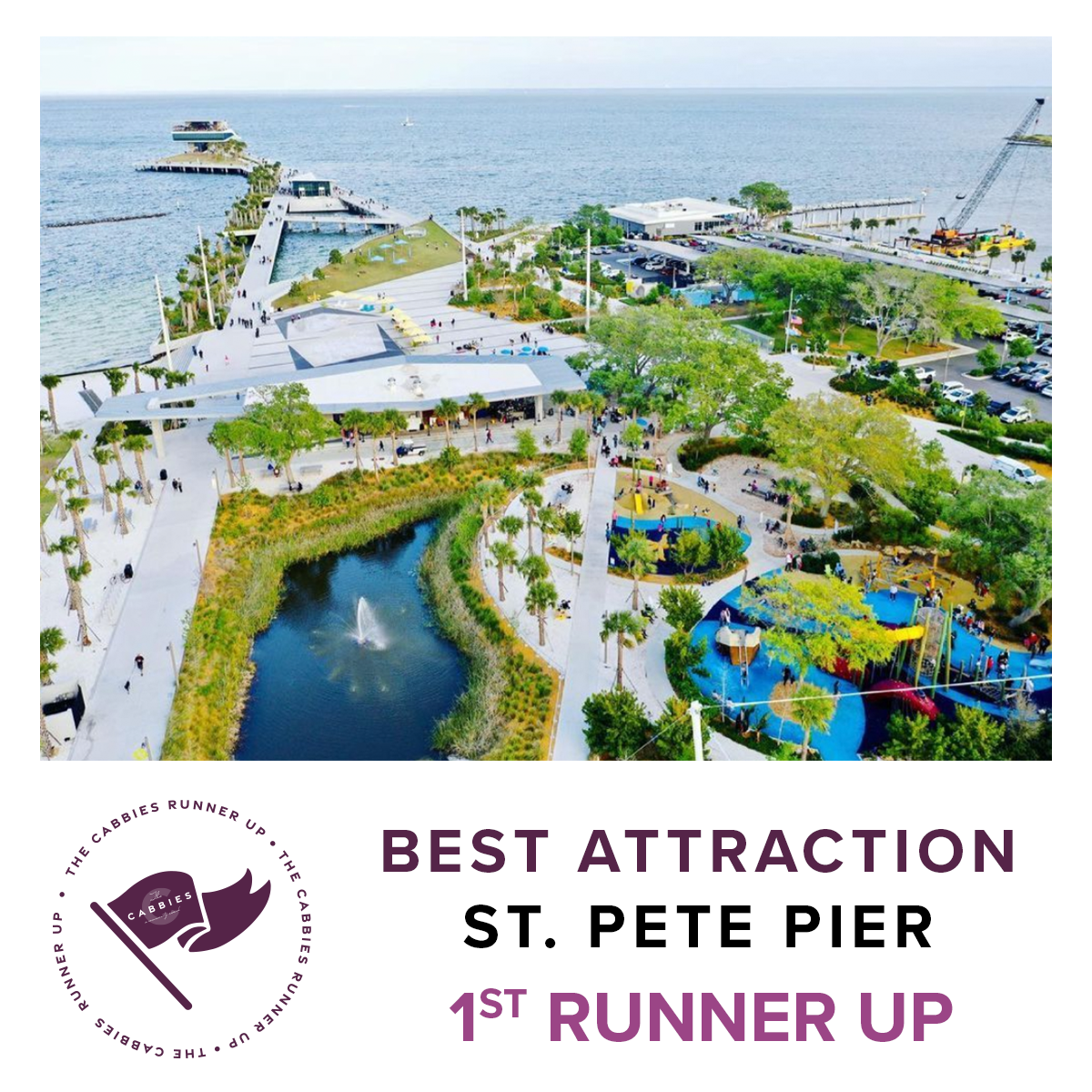 best attraction 1st runner up - st pete pier
