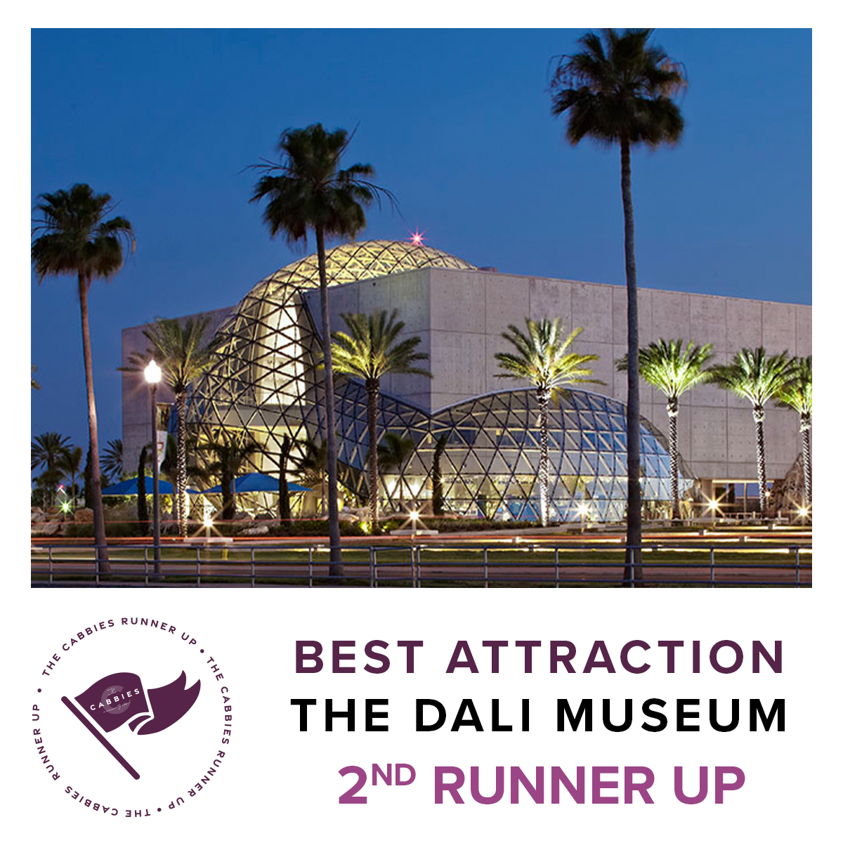 best attraction 2nd runner up - the dali museum
