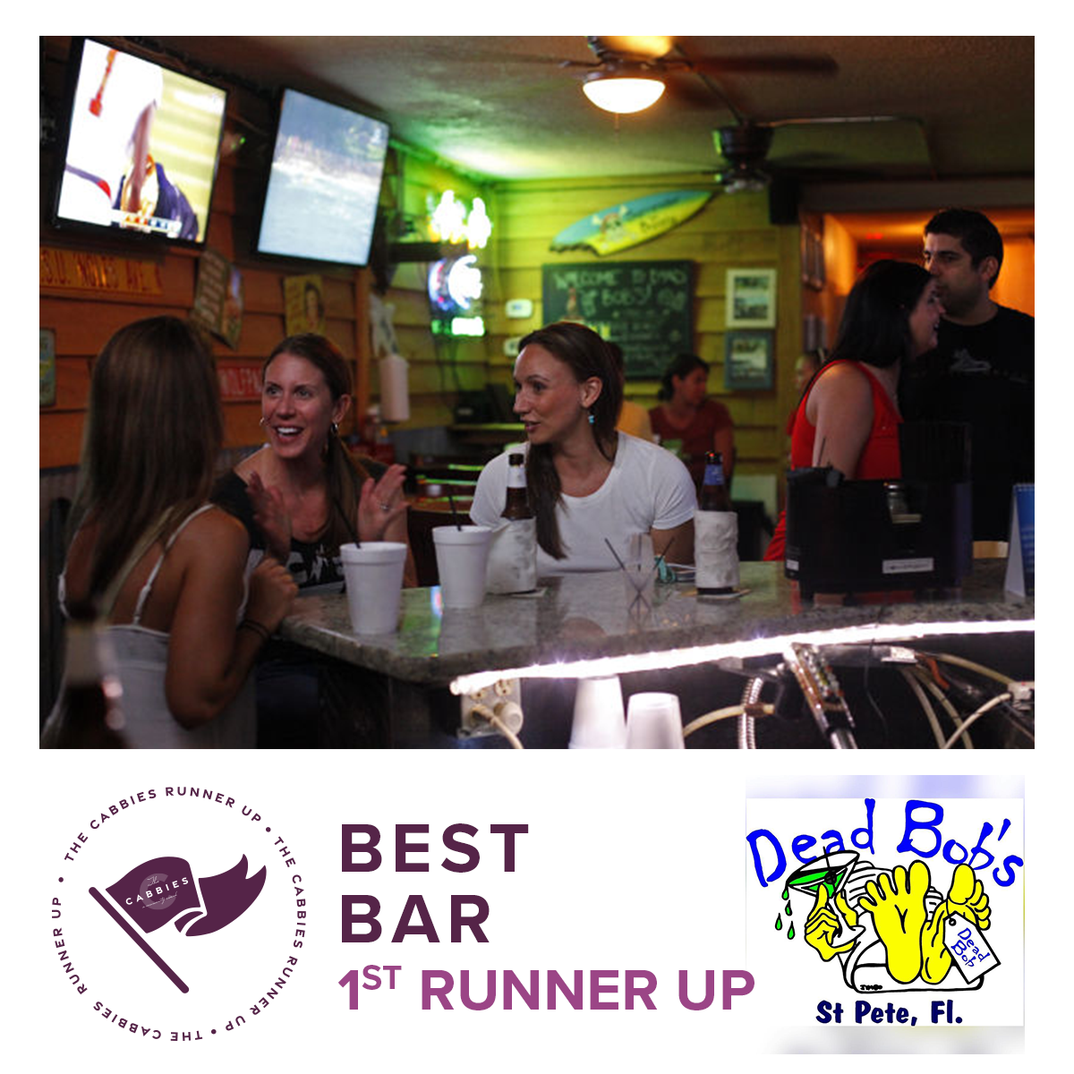 best bar 1st runner up - dead bobs