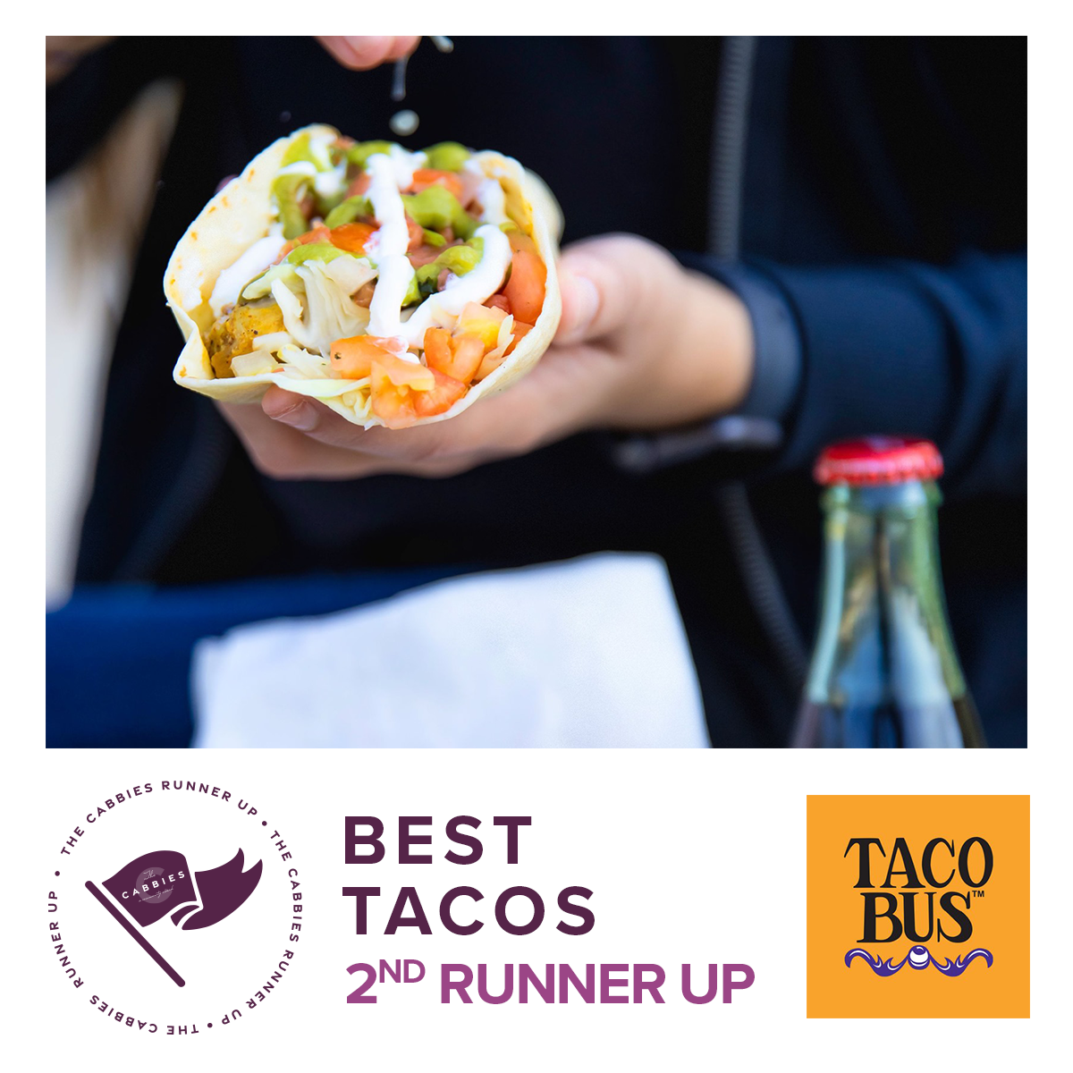 best tacos 2nd runner up - taco bus