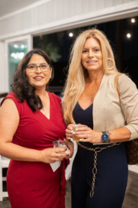 employees enjoying night at Holiday Soiree