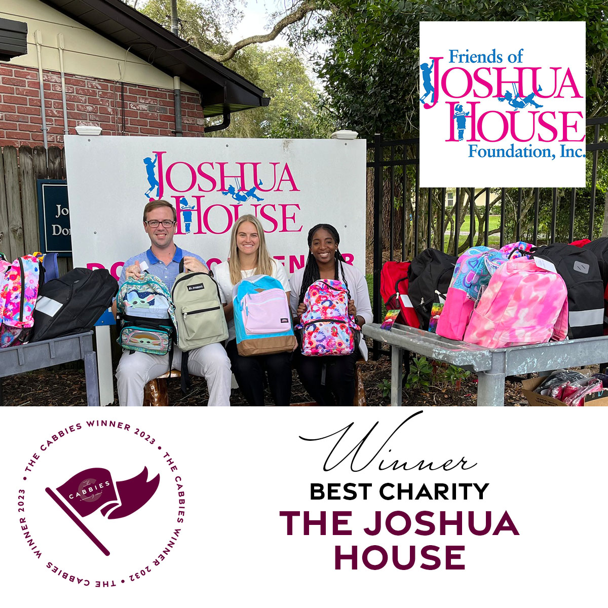 The Cabbies 2023-Social and Web-WINNERScharity-friends of joshua house 2022 Cabbies Winner for Best Charity, The Ry Guy Foundation