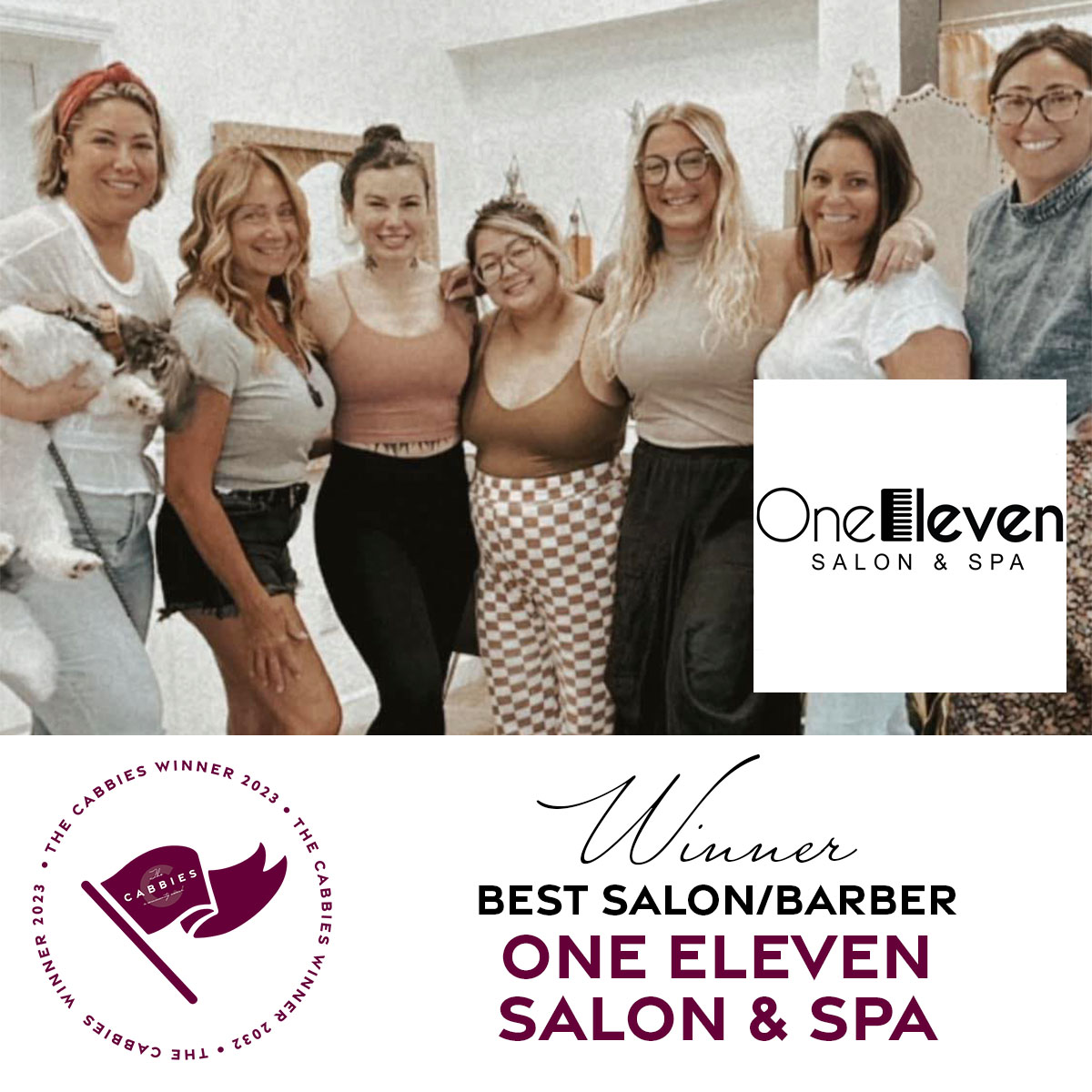 The Cabbies 2023-Social and Web-WINNERSsalon barber-one eleven salon 2022 Cabbies Winner for Best Wine Bar, Sips Wine Bar